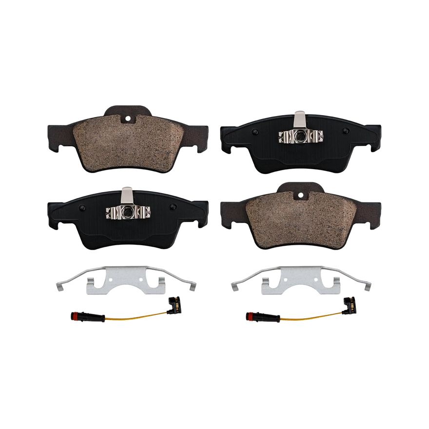 Rear Ceramic Brake Pads - P-1122 x2