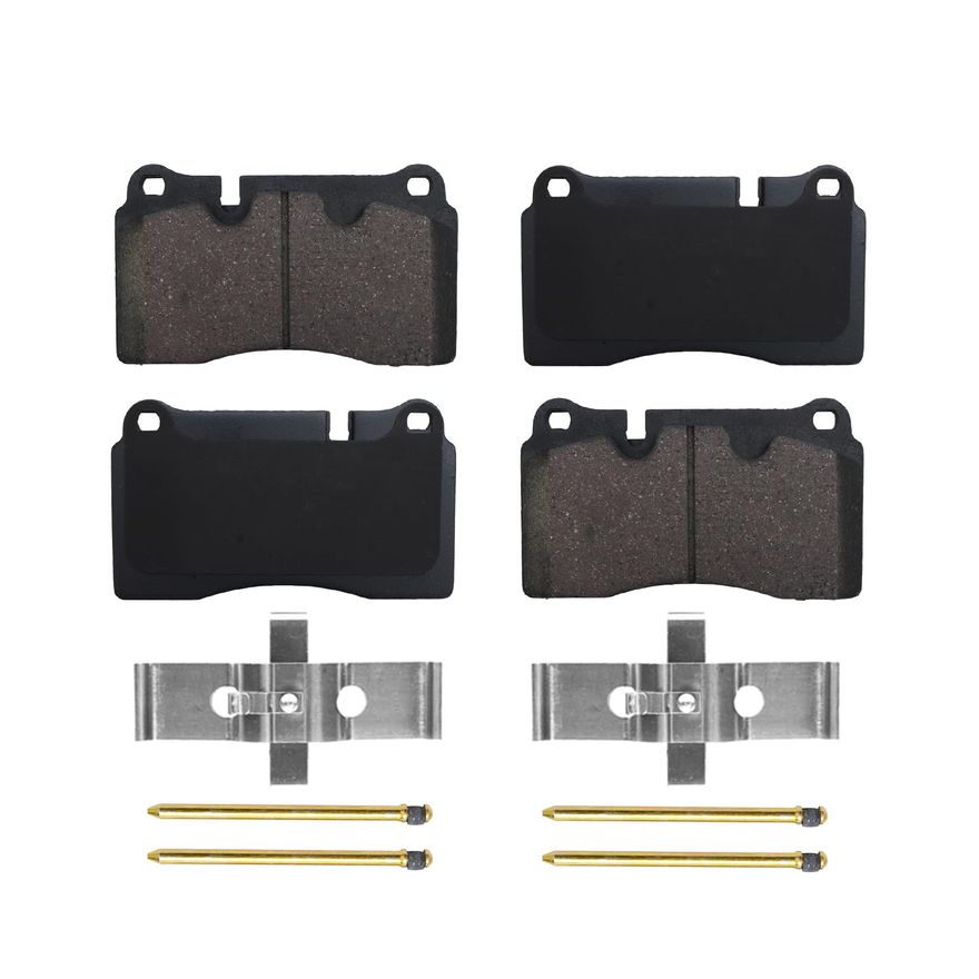 Front Ceramic Brake Pads - P-1129 x2