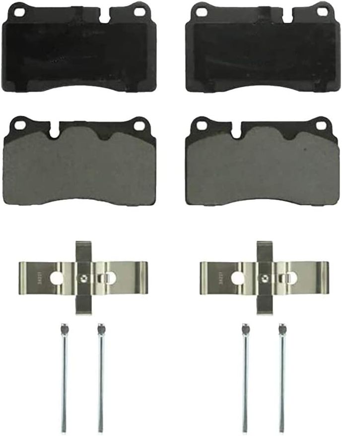 Rear Ceramic Brake Pads - P-1129 x2