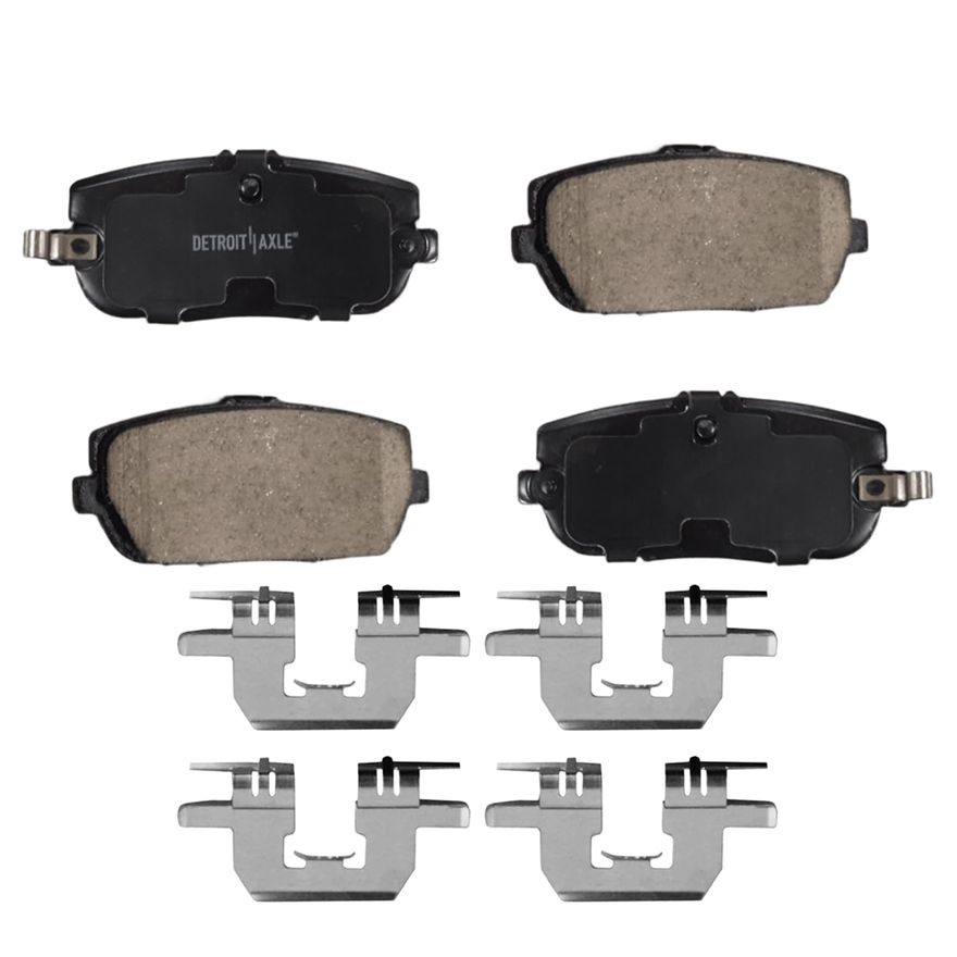 Rear Ceramic Brake Pad - P-1180 x2