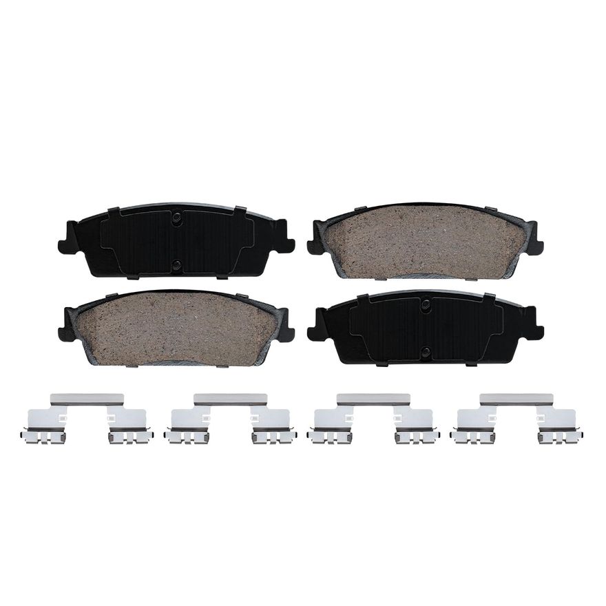 AutoMentum AM20974.8 Brake Pad Set 4 Pieces for Renault Clio MK II (BB_CB_)  1998- Rear Axle and Other Vehicles : : Automotive