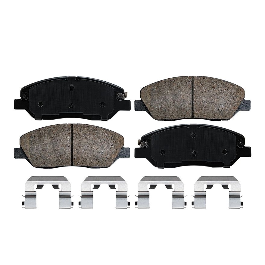 Front Ceramic Brake Pads - P-1202 x2