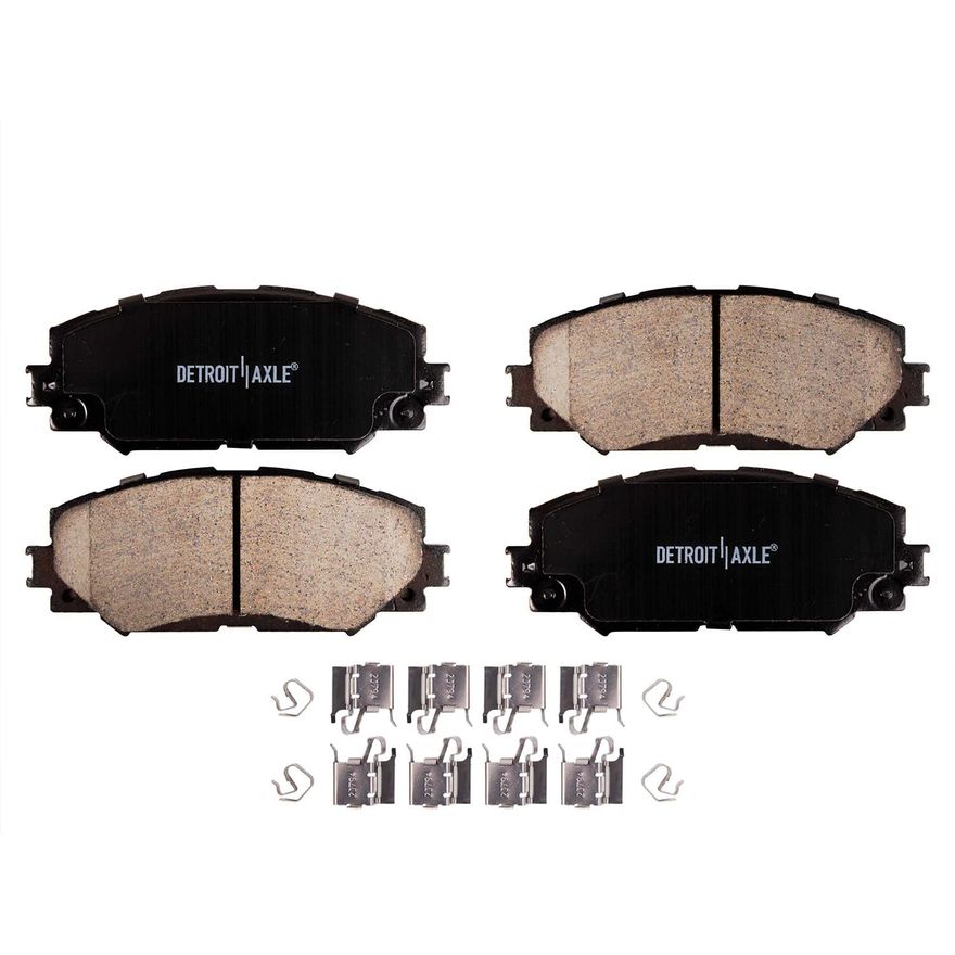 thumbnail image 2 of Complete Brake Kit For 2006-2018 Toyota RAV4 – Drilled & Slotted Rotors + Ceramic Pads (Front & Rear) 2 of 6
