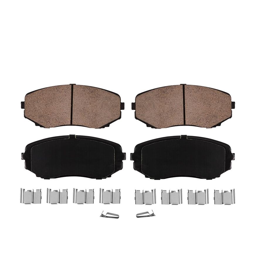 Front Ceramic Brake Pad - P-1258 x2