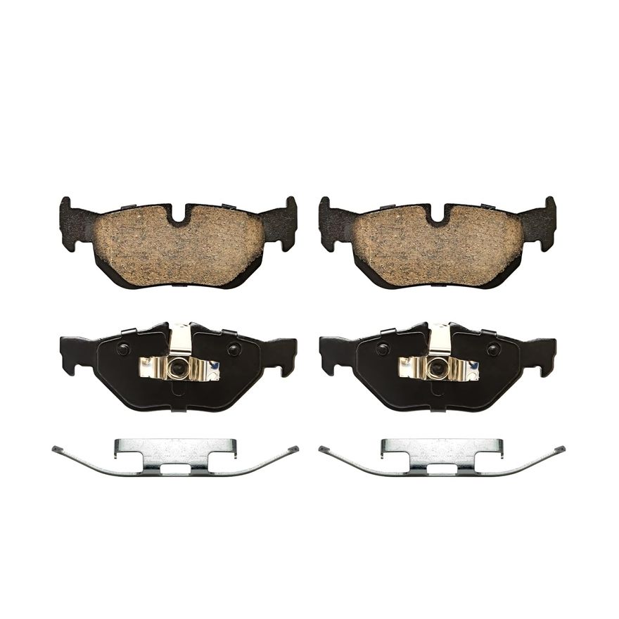 Rear Brake Pads - P-1267 x2