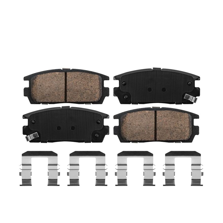 Rear Ceramic Brake Pad - P-1275 x2