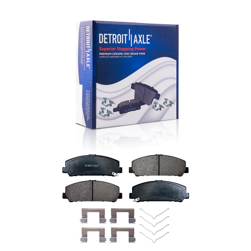 2010 Nissan Armada Front Ceramic Brake Pads