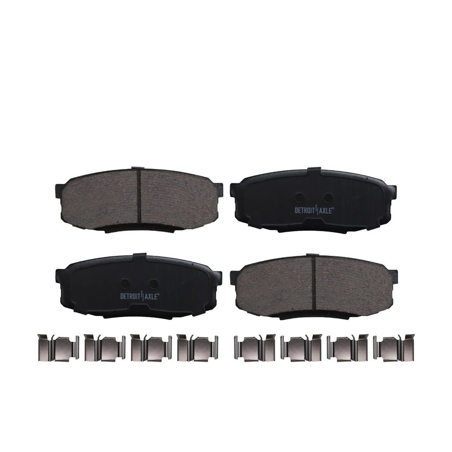 Rear Ceramic Brake Pad - P-1304 x2