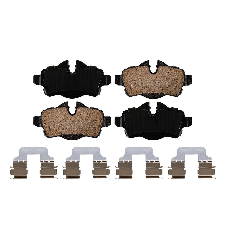 Rear Ceramic Brake Pads - P-1309 x2