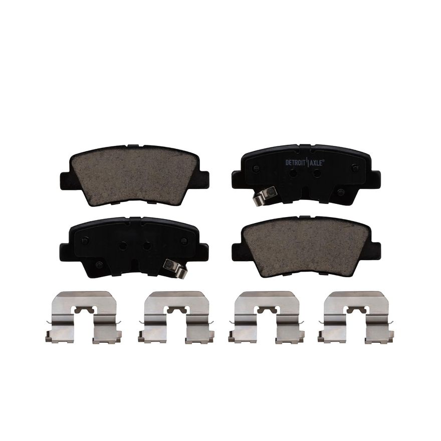 Rear Ceramic Brake Pads - P-1313 x2