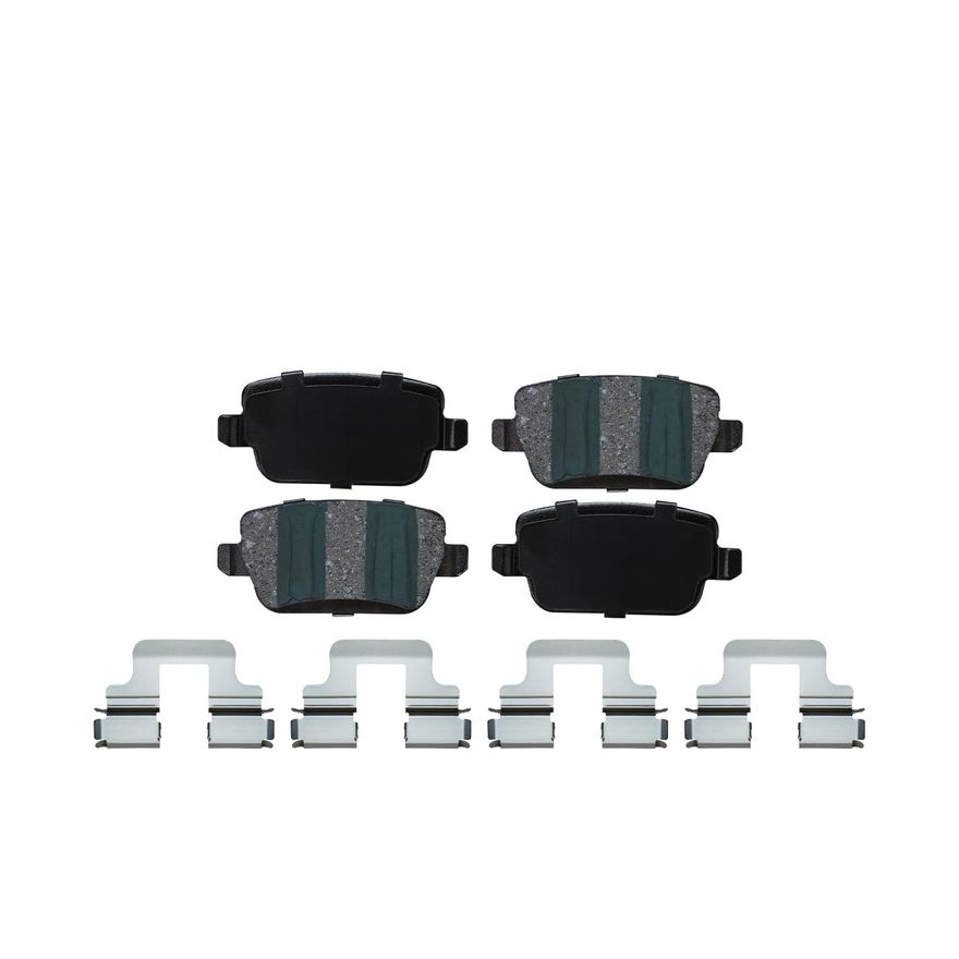 Rear Ceramic Brake Pads - P-1314 x2