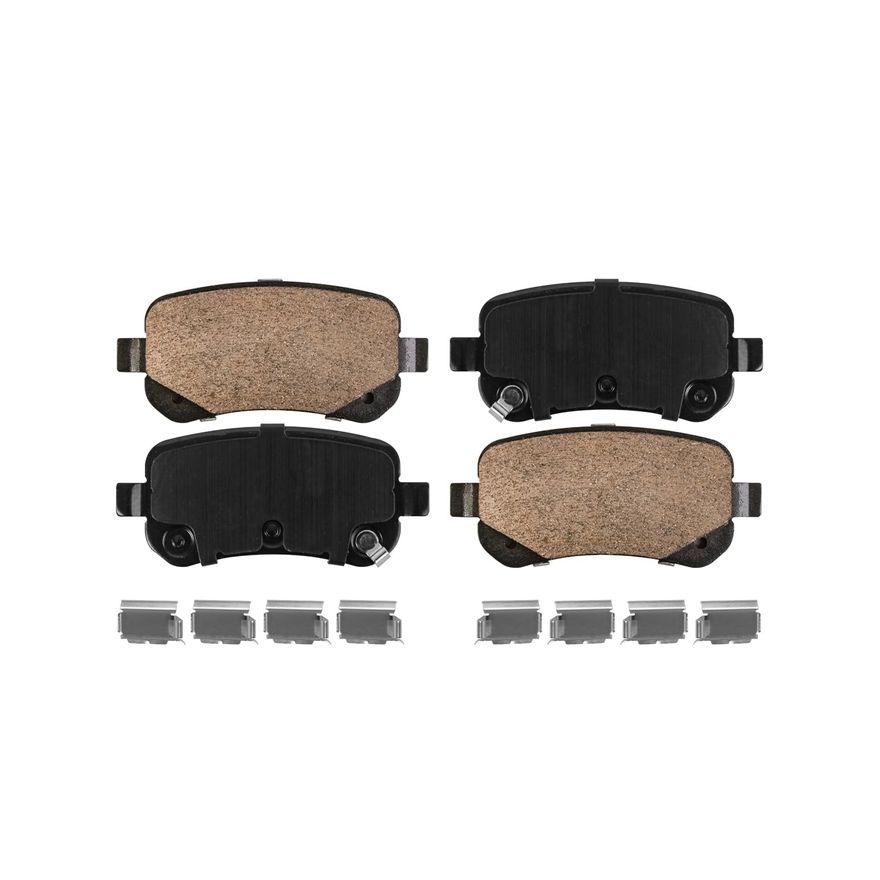 Rear Ceramic Brake Pad - P-1326 x2