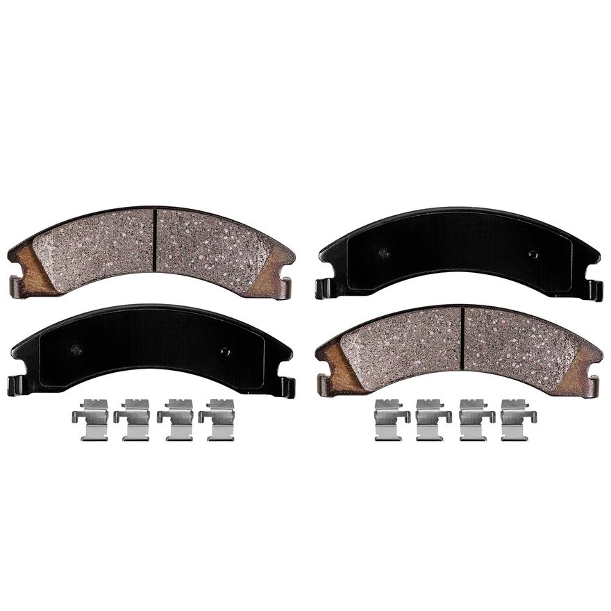Rear Ceramic Brake Pads - P-1329 x2