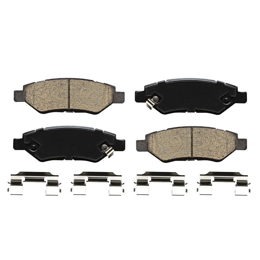 Rear Ceramic Brake Pad - P-1337 x2