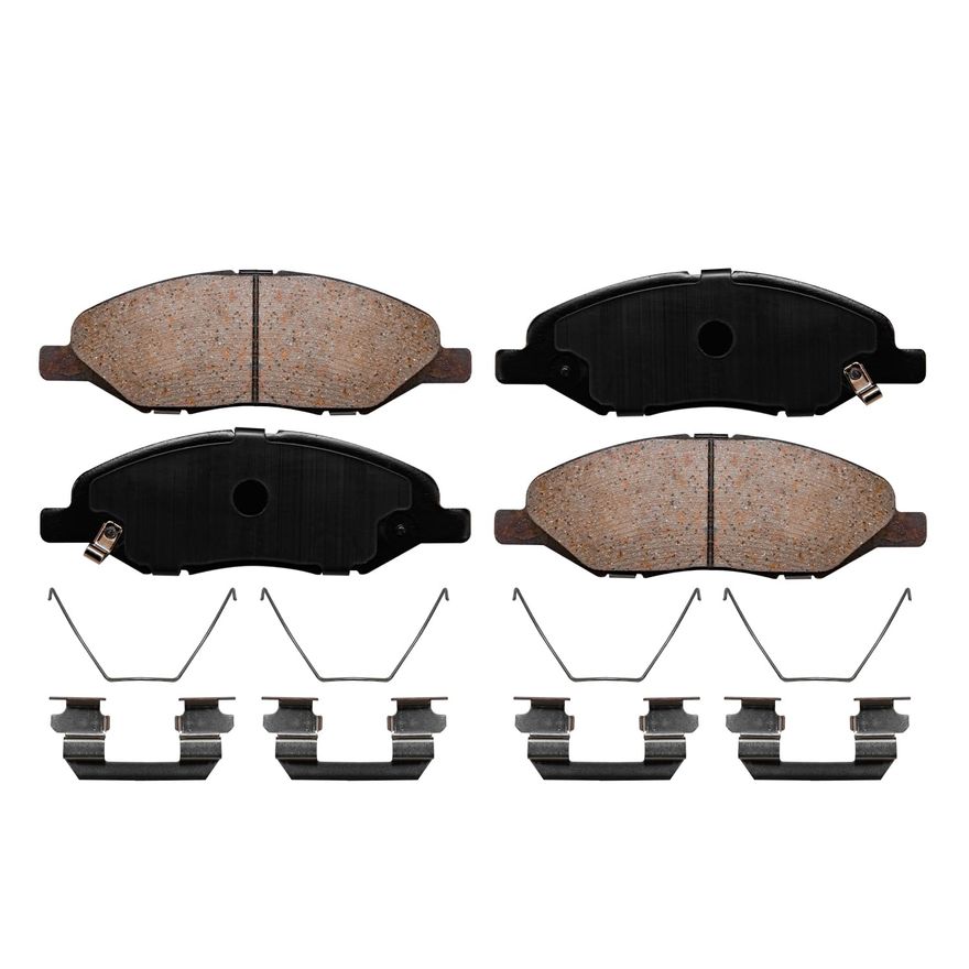 Front Ceramic Brake Pads - P-1345 x2