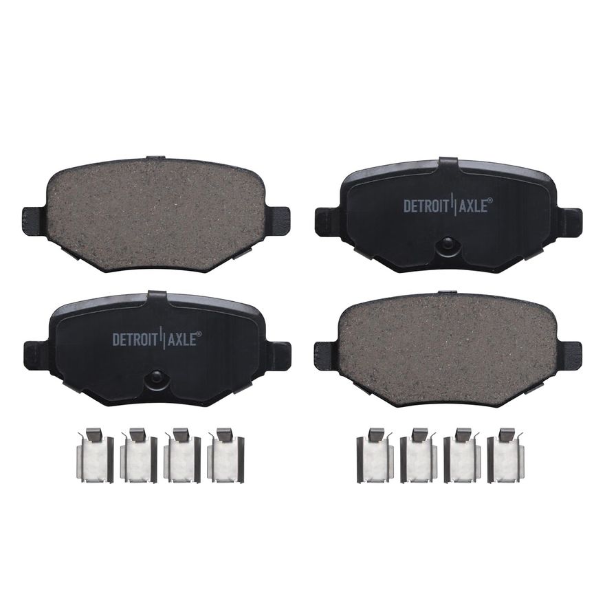 Rear Ceramic Brake Pad - P-1377 x2