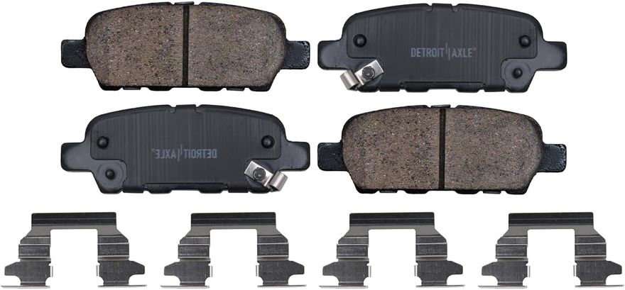 Rear Ceramic Brake Pad - P-1393 x2