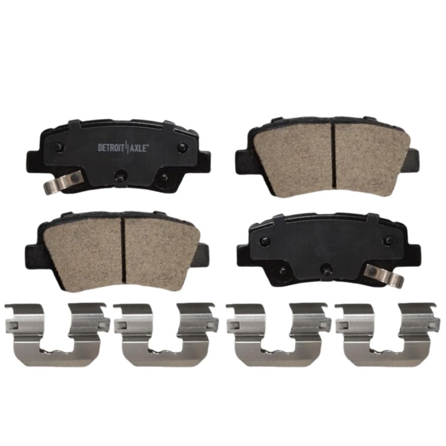 Rear Ceramic Brake Pad - P-2098 x2