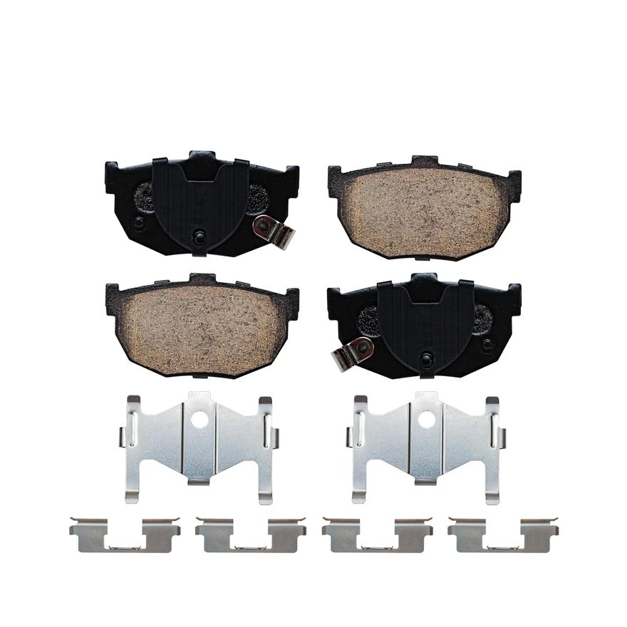 Rear Ceramic Brake Pad - P-323 x2