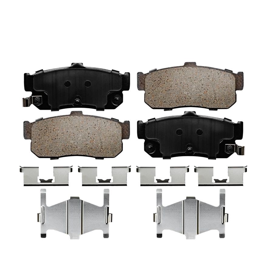 Rear Ceramic Brake Pads - P-540 x2