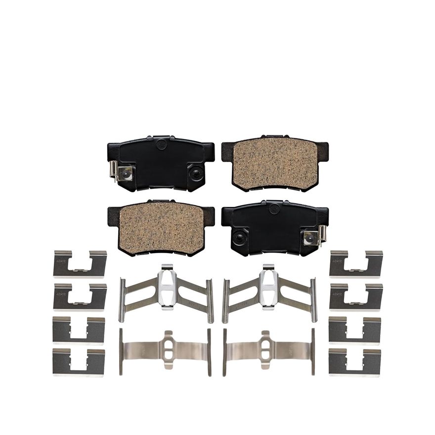 Rear Ceramic Brake Pad - P-537 x2