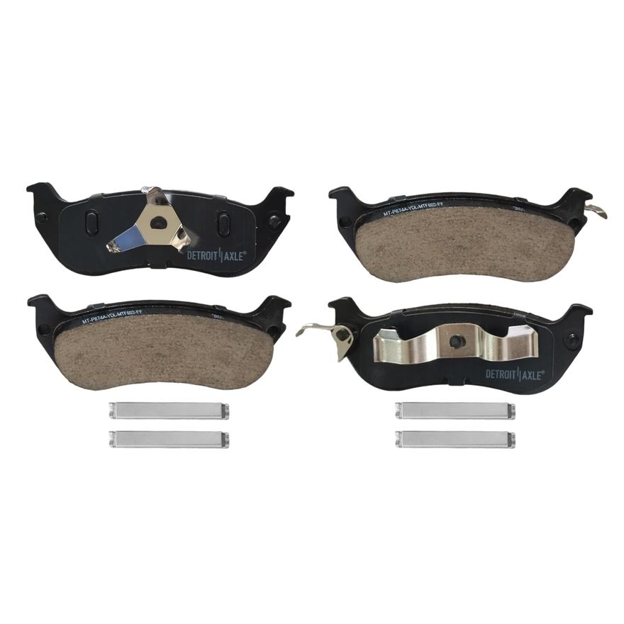 Rear Ceramic Brake Pad - P-674A x2