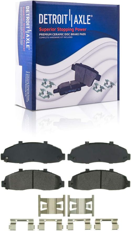 SIM SIM-679 Semi Metallic Brake Pad Set Front