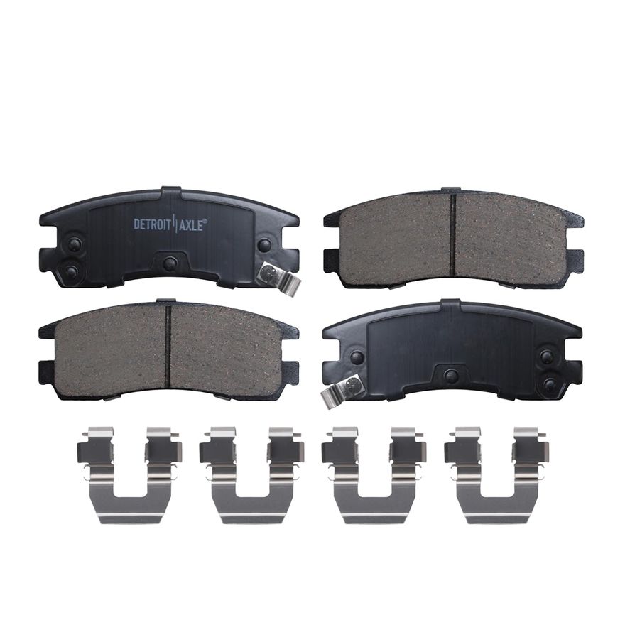 Rear Ceramic Brake Pad - P-698 x2