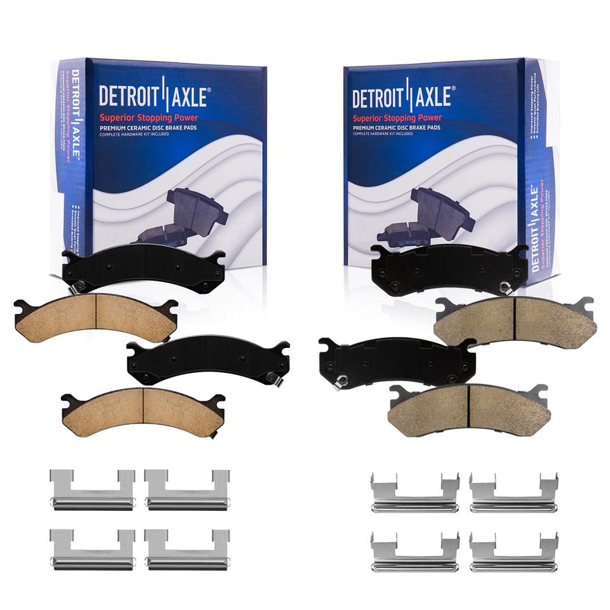 Main Image - Front Rear Ceramic Brake Pads