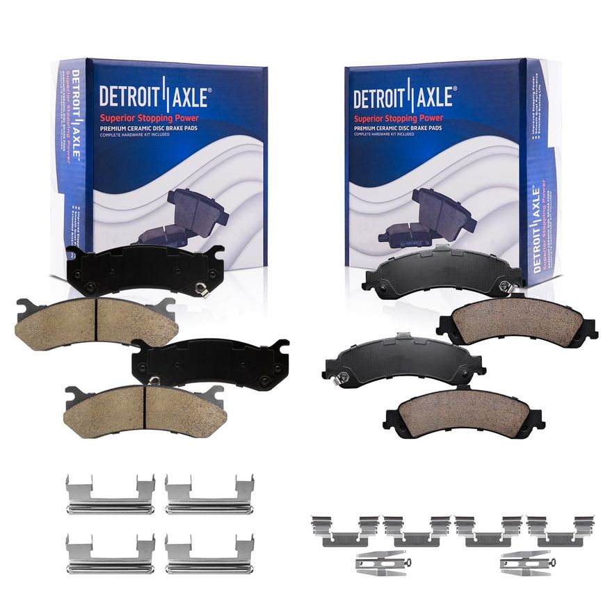 Main Image - Front Rear Ceramic Brake Pads