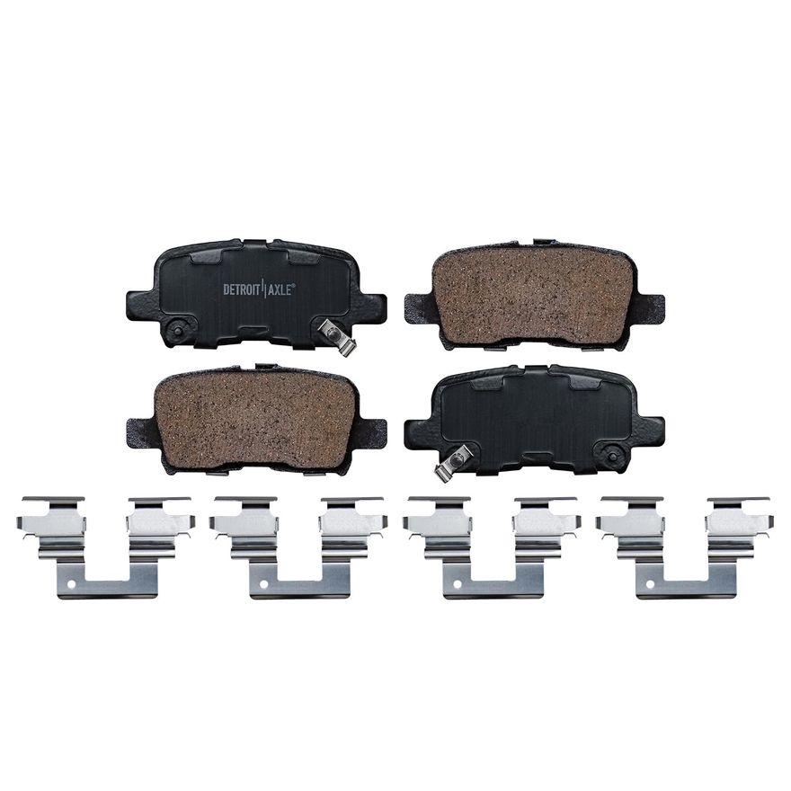 Rear Ceramic Brake Pad - P-865 x2