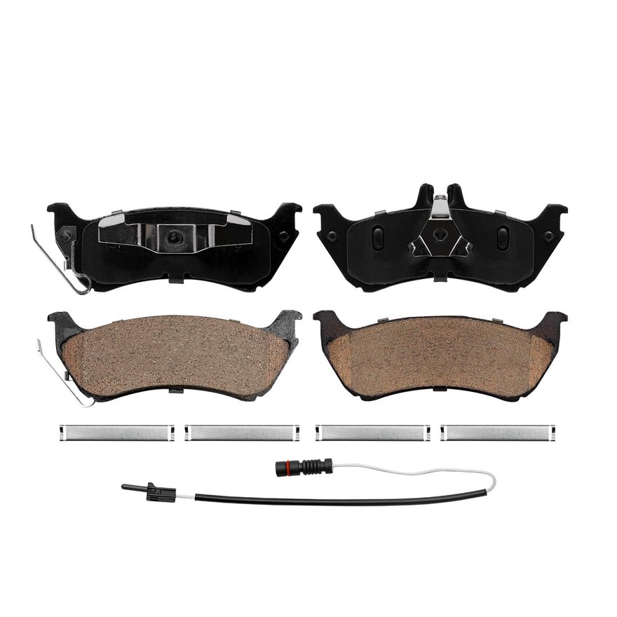 Rear Ceramic Brake Pad - P-875A x2