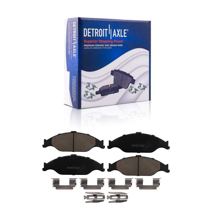 Front Ceramic Brake Pad - P-804 x2