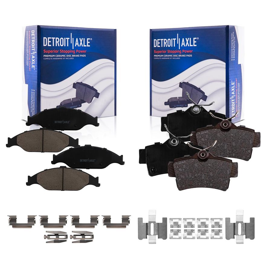 Main Image - Front Rear Ceramic Brake Pads