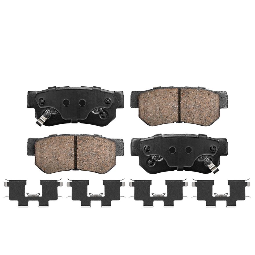 Rear Ceramic Brake Pads - P-813 x2