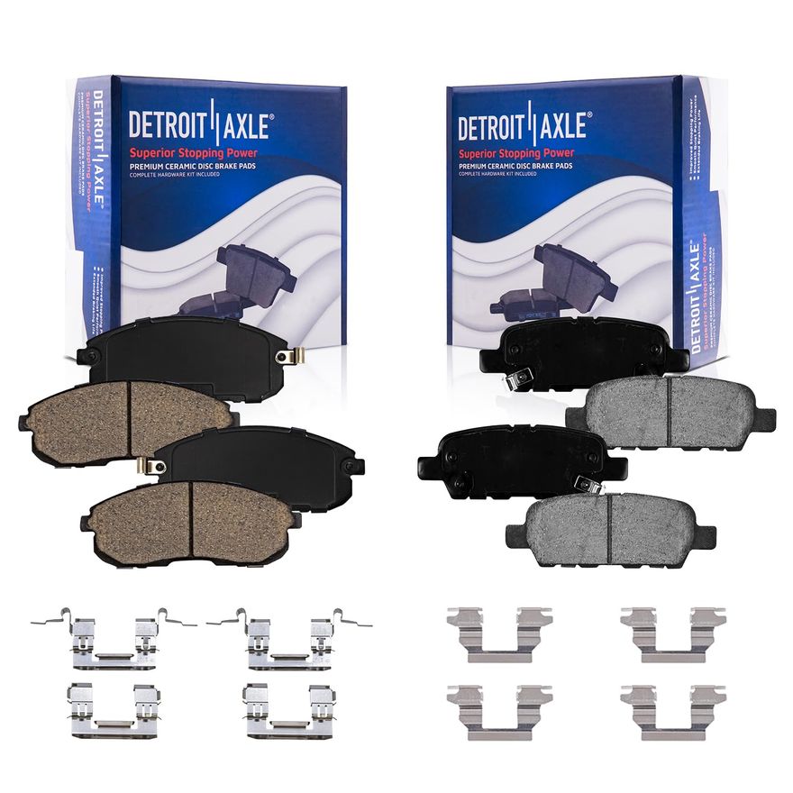 Main Image - Front Rear Ceramic Brake Pads