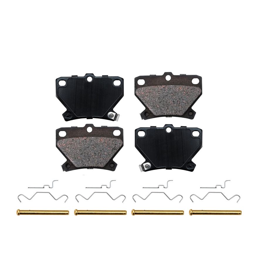 Rear Ceramic Brake Pads - P-823 x2