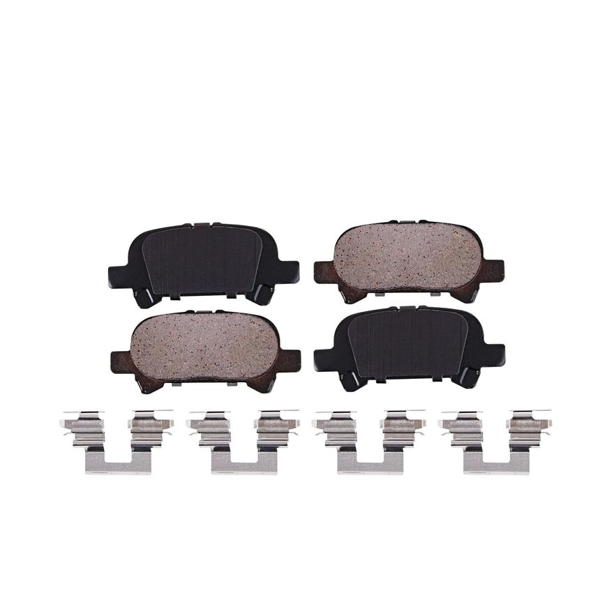 Rear Ceramic Brake Pad - P-828 x2