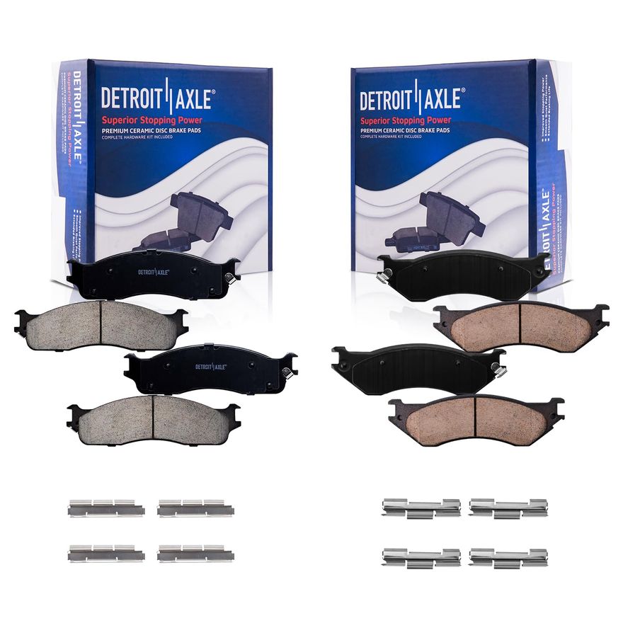 Main Image - Front Rear Ceramic Brake Pads