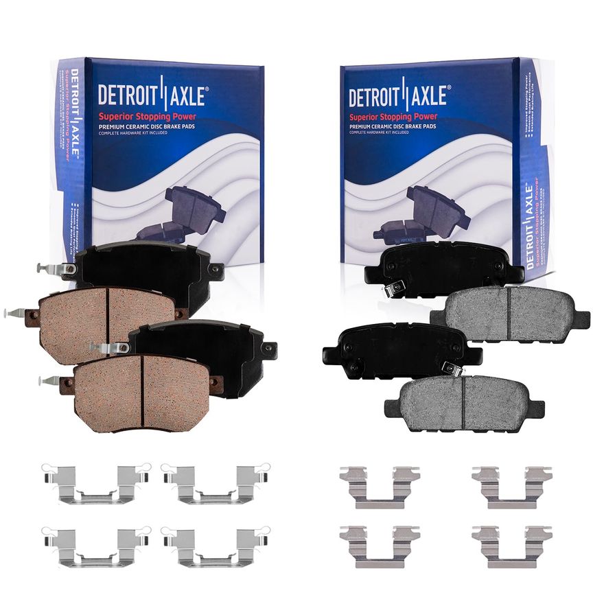 Main Image - Front & Rear Ceramic Brake Pads