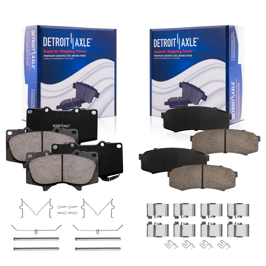 Main Image - Front Rear Ceramic Brake Pads