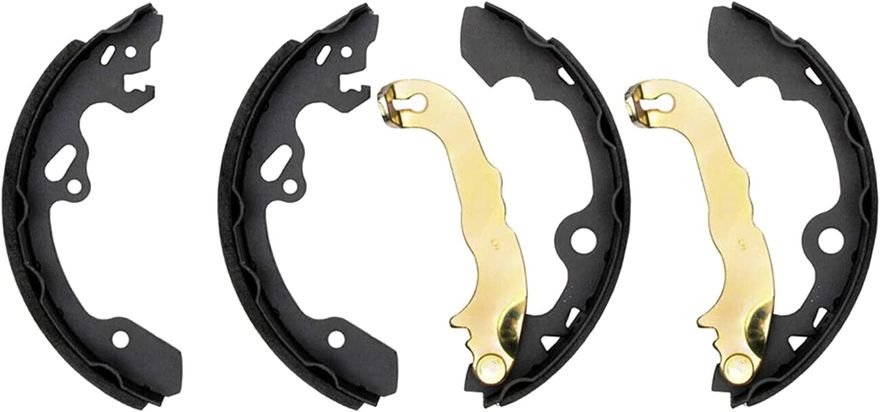 Rear Ceramic Brake Shoes - SH-747 x2