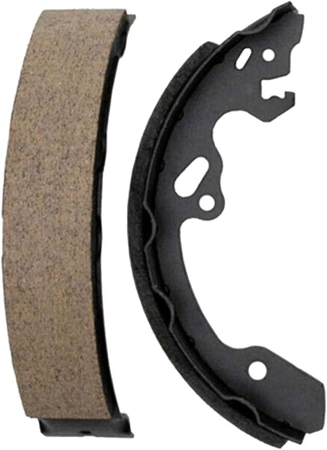 Rear Ceramic Brake Shoes - SH-747 x2