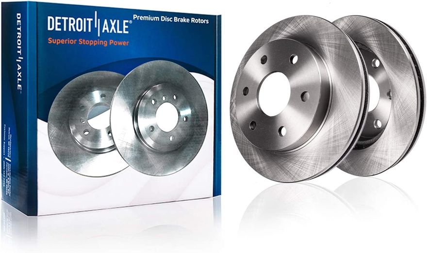 Front Disc Brake Rotors - R-31425 x2