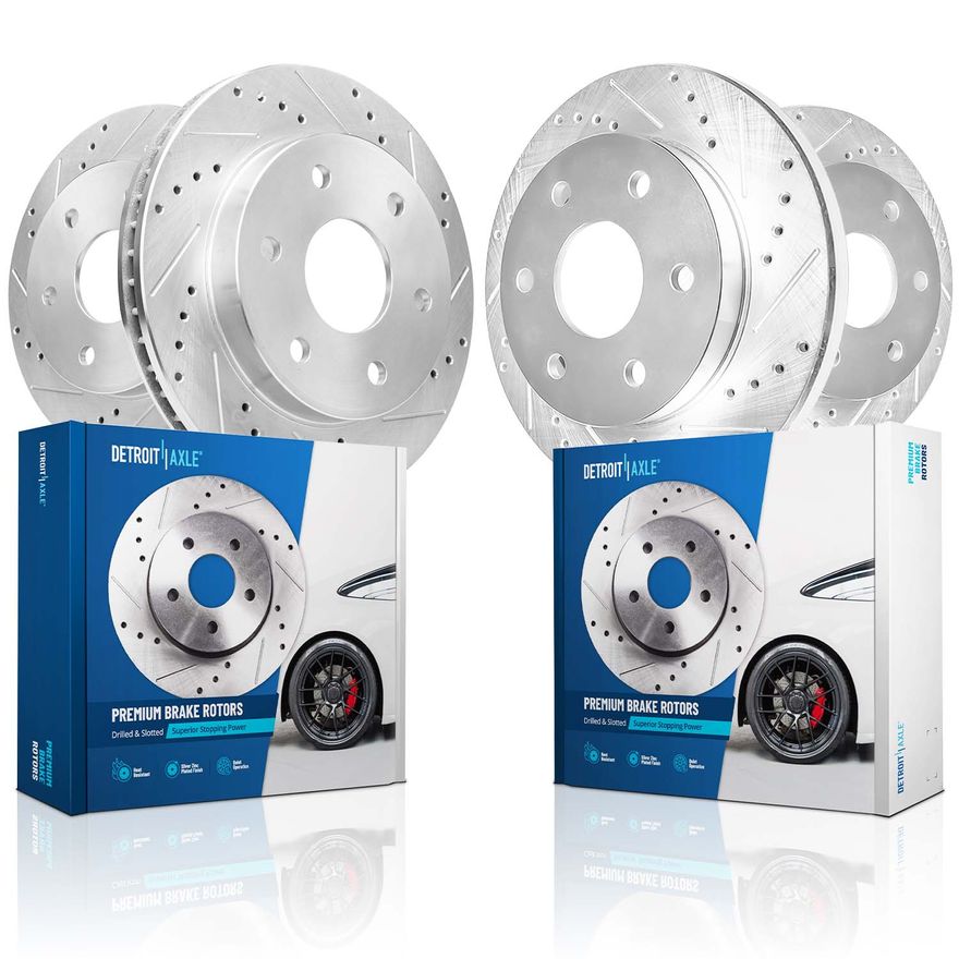 Main Image - Front & Rear Brake Rotors