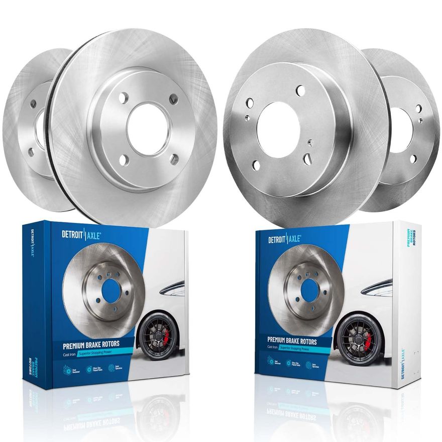 Main Image - Front & Rear Disc Brake Rotors