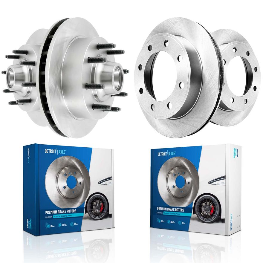 Main Image - Front & Rear Disc Brake Rotors