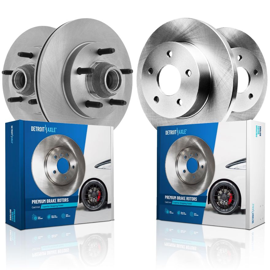 Main Image - Front Rear Disc Brake Rotors