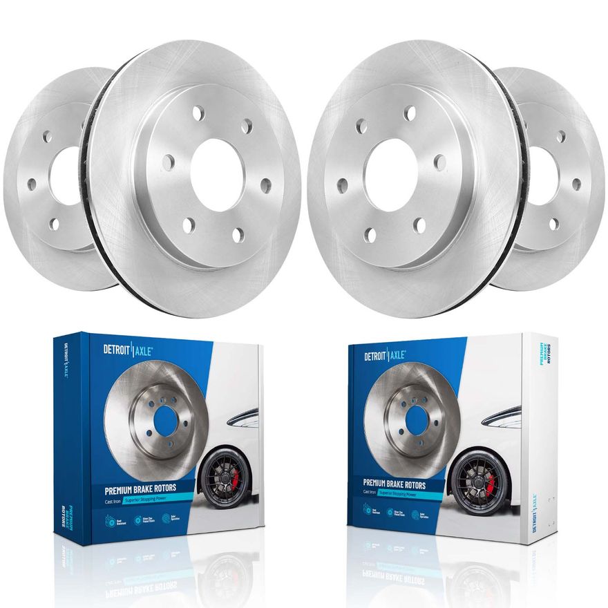 Main Image - Front & Rear Disc Brake Rotors