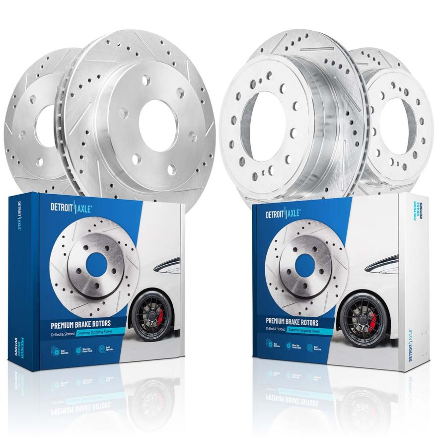 Main Image - Front & Rear Brake Rotors